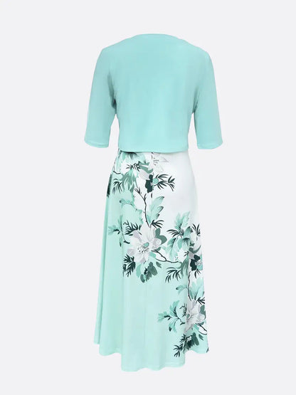 Elaina - Elegante Twee Stukken Jurk