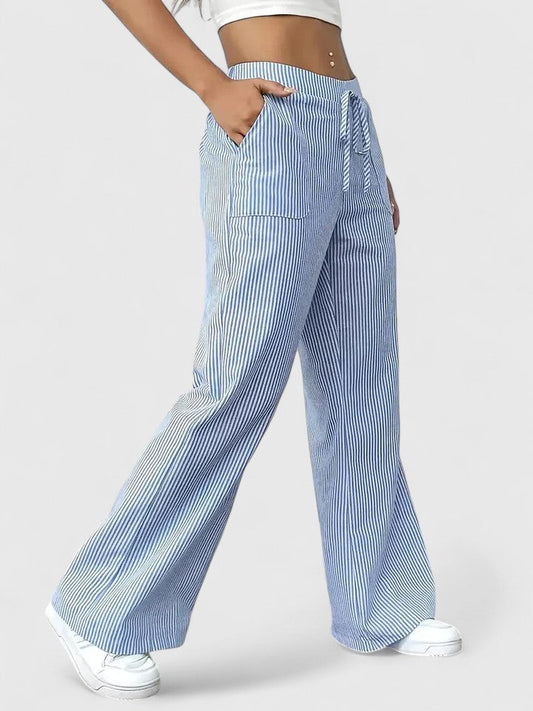 Dominique - Elegante wijde broek