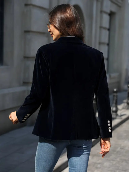 JULISSA | VESTE EN VELOURS ÉLÉGANTE