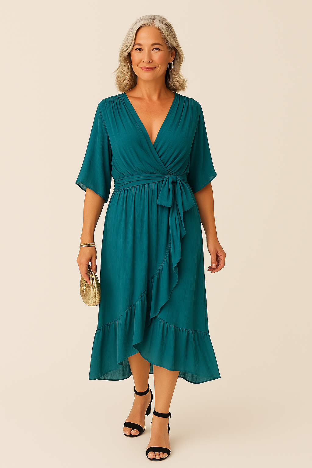 Charlotte - Elegante Soepele Jurk