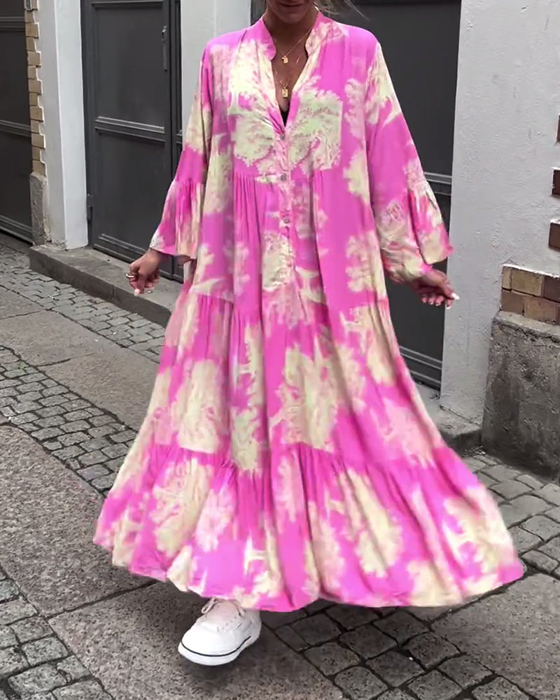 Francesca - Elegante Flowy Jurk