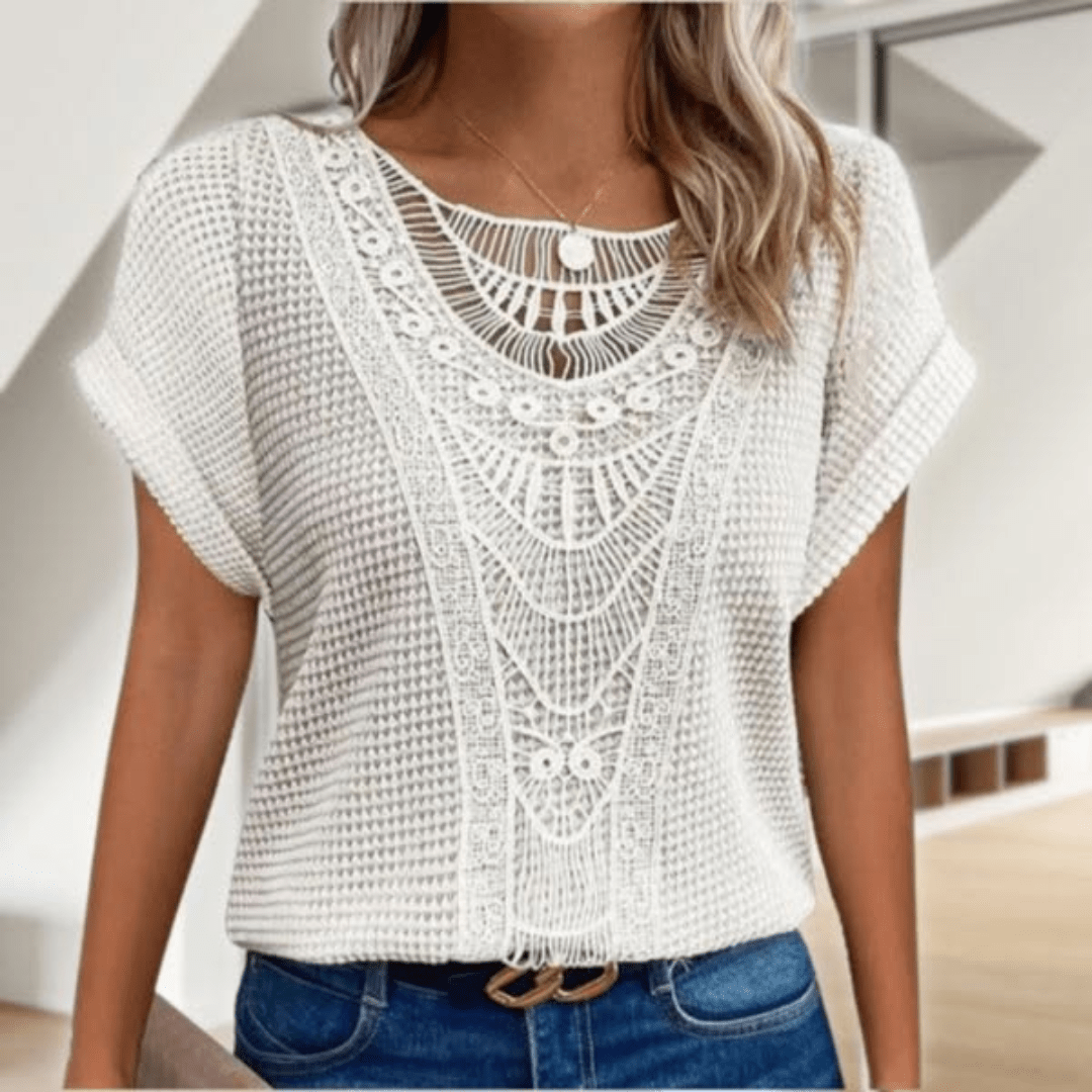 Liva™ | Elegante Ibiza-geïnspireerde blouse