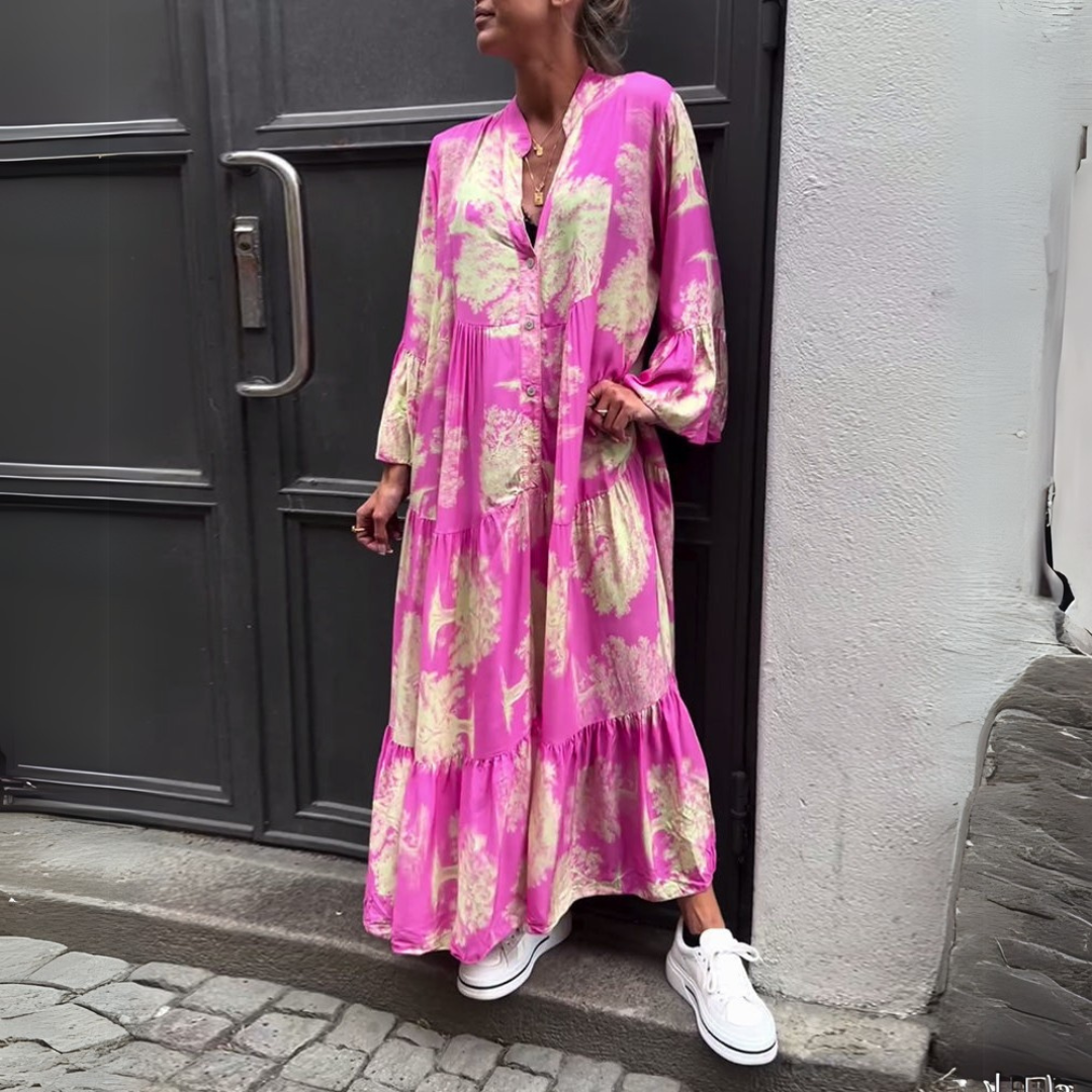 Nerina - Elegante Maxi Jurk