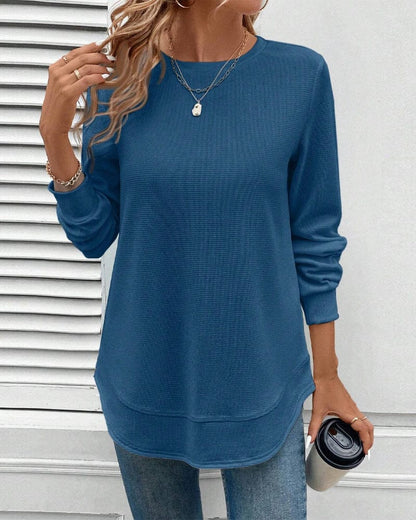 Alisa - Comfortabele top met lange mouwen