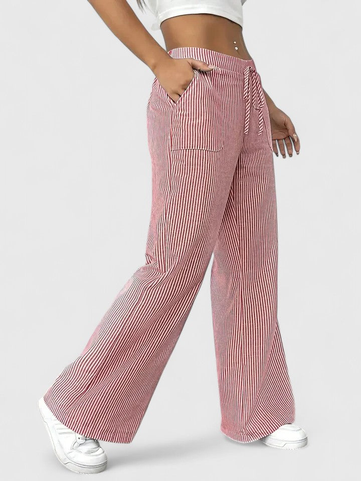Dominique - Elegante wijde broek