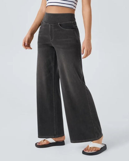 Ainsley - Comfortabele Jeans Met Wijde Pijpen