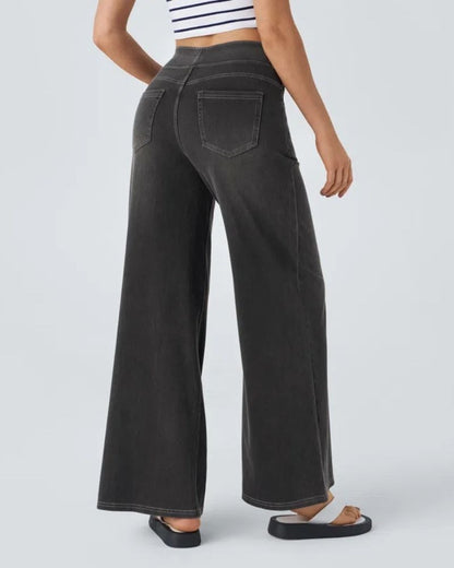 Ainsley - Comfortabele Jeans Met Wijde Pijpen