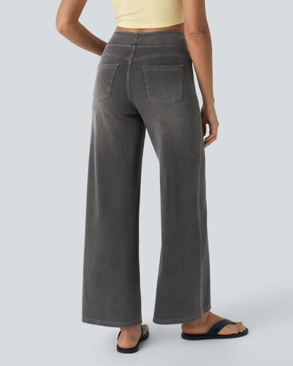 Ainsley - Comfortabele Jeans Met Wijde Pijpen
