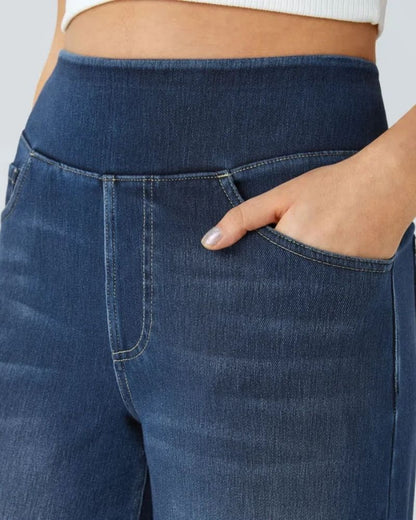Ainsley - Comfortabele Jeans Met Wijde Pijpen