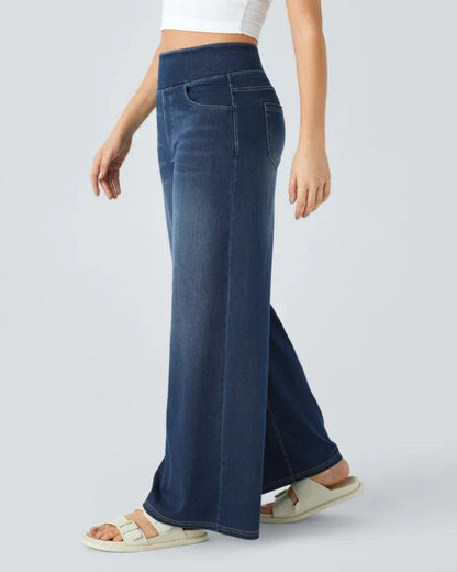 Ainsley - Comfortabele Jeans Met Wijde Pijpen