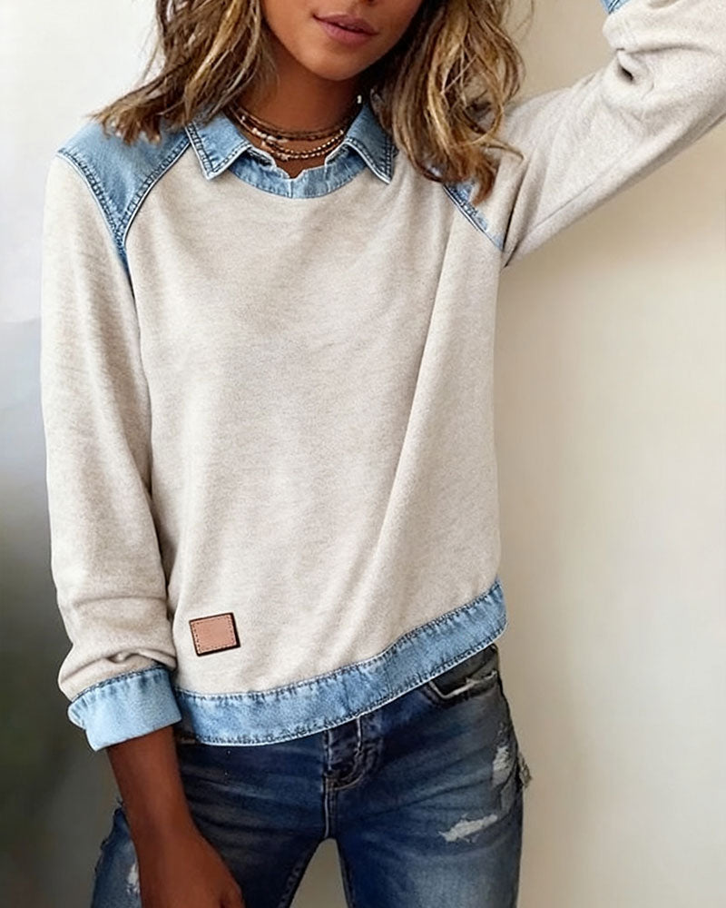 Lina - Moderne Geborduurde Blouse