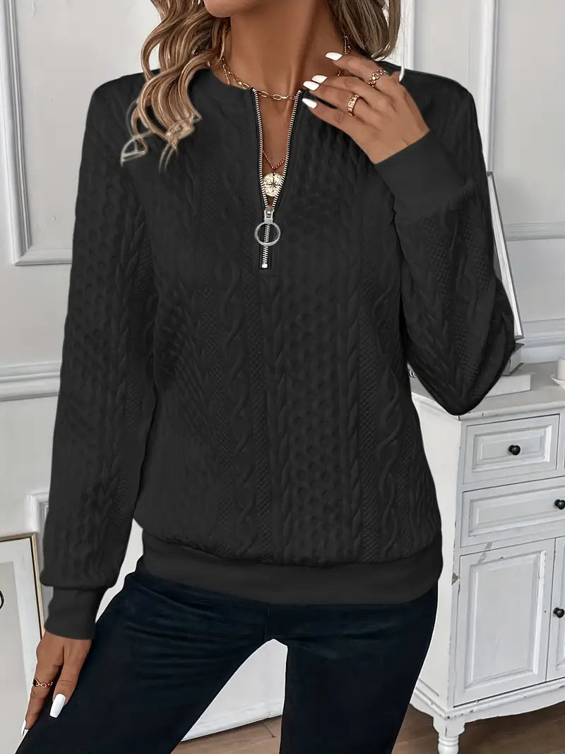 Lucia - Elegante Trui met Rits