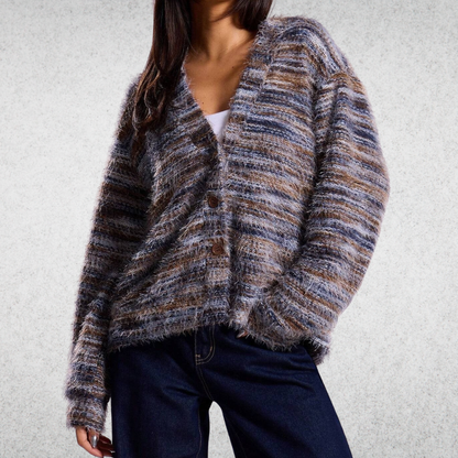 Mona - Casual Veelkleurig Gilet