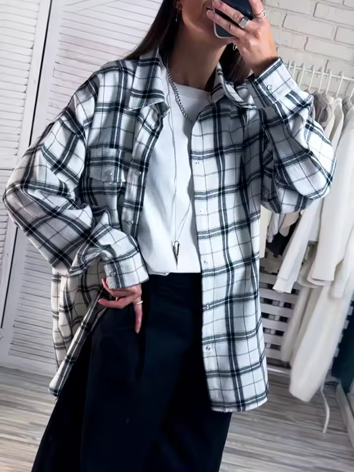Leandra - Vintage Oversized Overhemd
