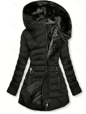 Elena - Warme winterjas met binnenvoering.