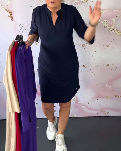 Hanlyn - Elegante Minimalistische Jurk