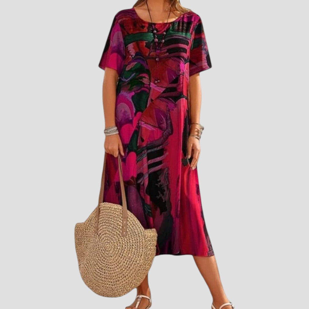 Vittoria - Comfortabele Boho Jurk