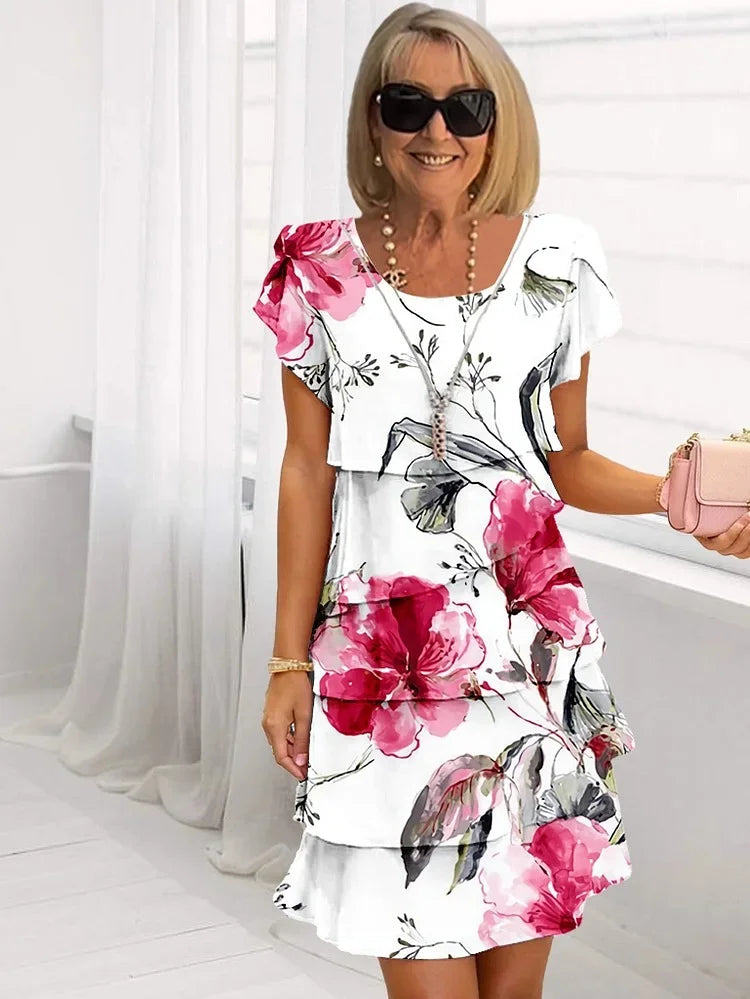 Mallory - Chique bloemenjurk