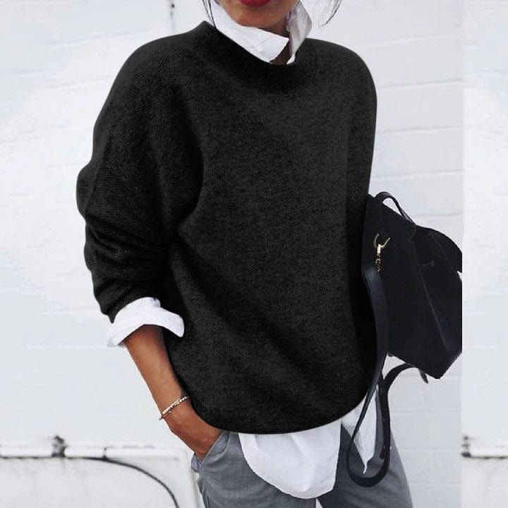Jolanda - Pull en mélange de cachemire doux et confortable