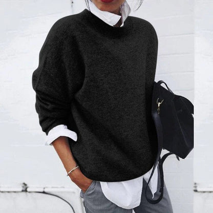 Jolanda - Pull en mélange de cachemire doux et confortable