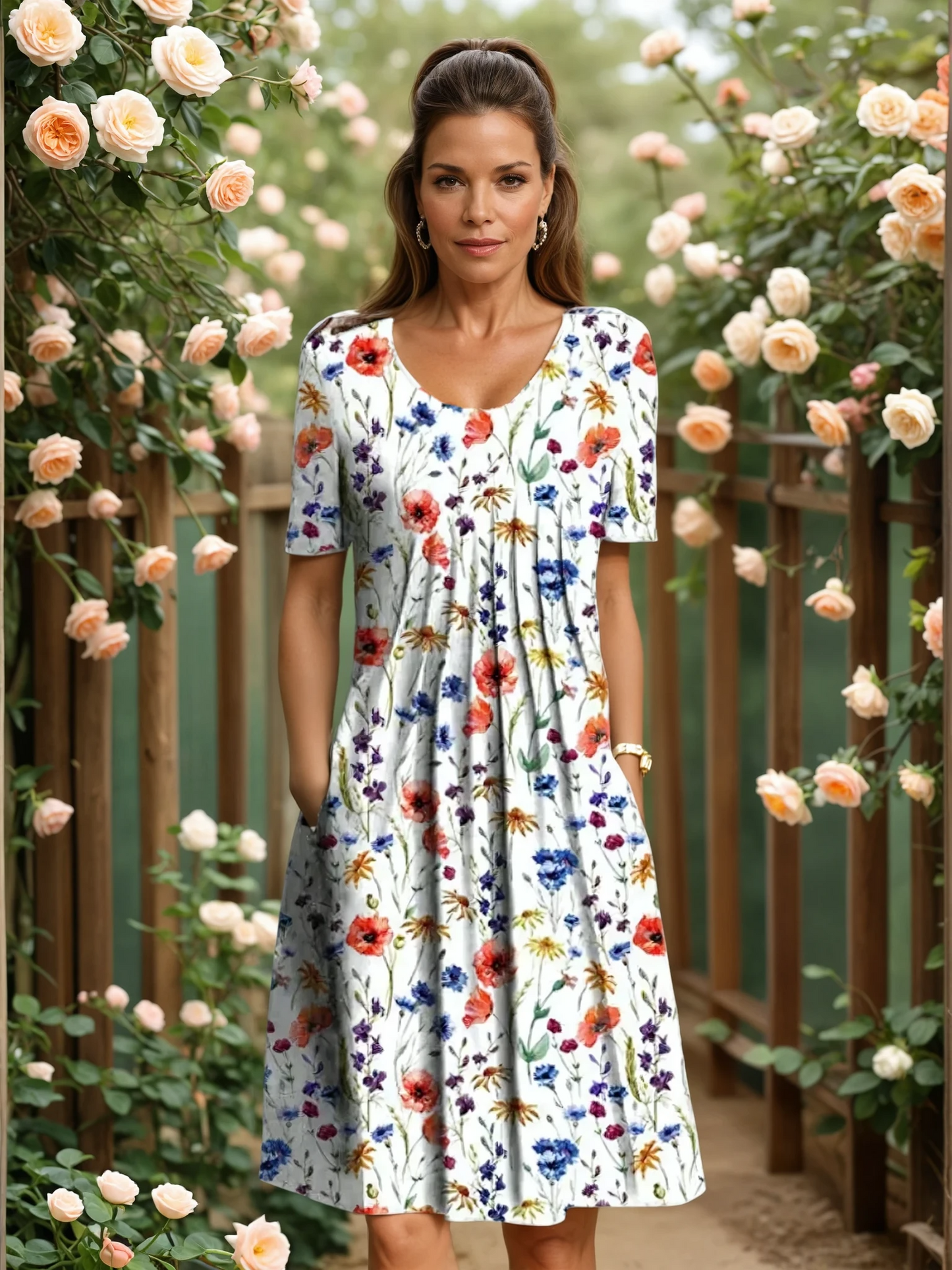 Olivia - Casual Elegante Jurk