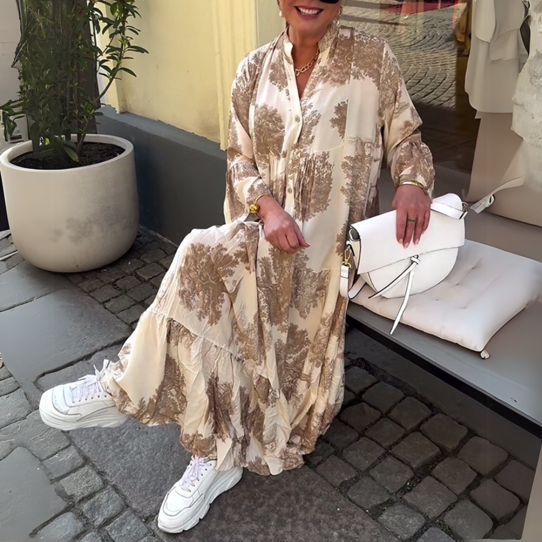 Nerina - Elegante Maxi Jurk