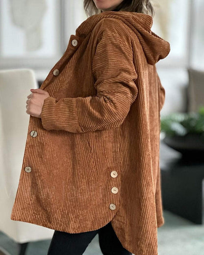 Cordia - Elegante Corduroy Jas