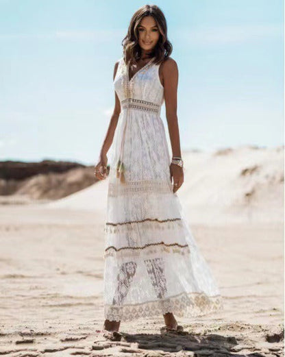 Linda - Robe Bohème Élégante