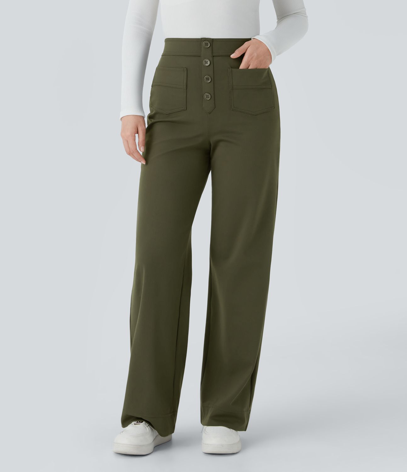 Jade - Comfortabele Elastische Broek