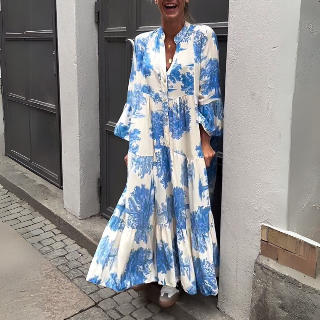 Nerina - Elegante Maxi Jurk