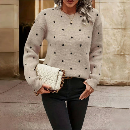 Maria - Leuke Polkadot Trui
