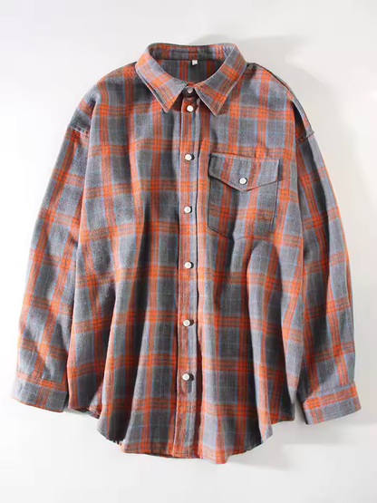 Leandra - Vintage Oversized Overhemd