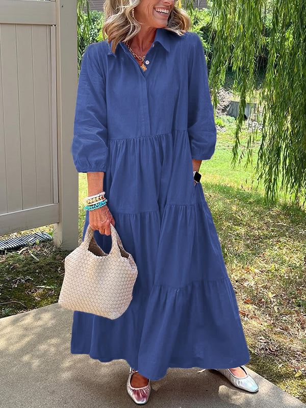 Bente - Elegante Maxi-jurk