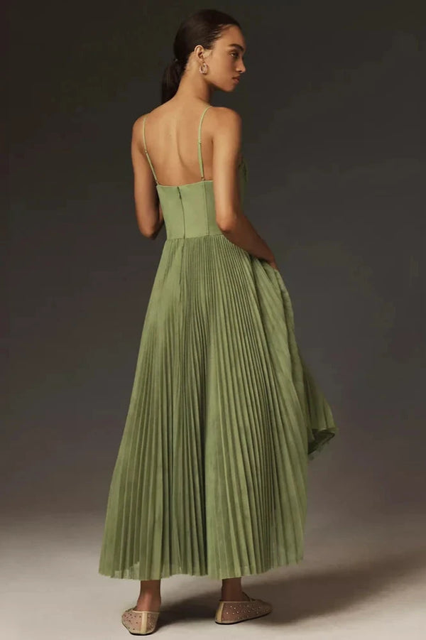 Claire - Elegante Geplooide Jurk