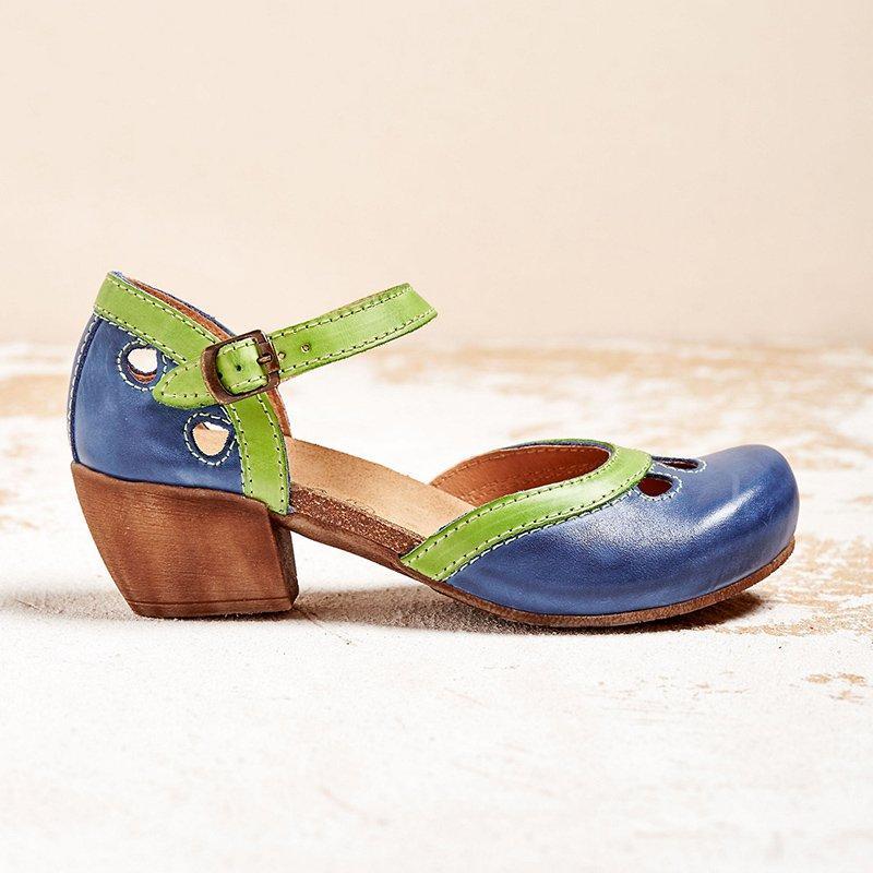 Laisy™ - Comfortabele Orthopedische Sandalen Met Lage Hak