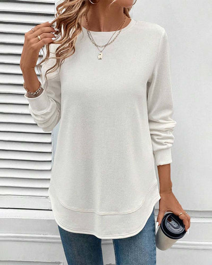 Alisa - Comfortabele top met lange mouwen
