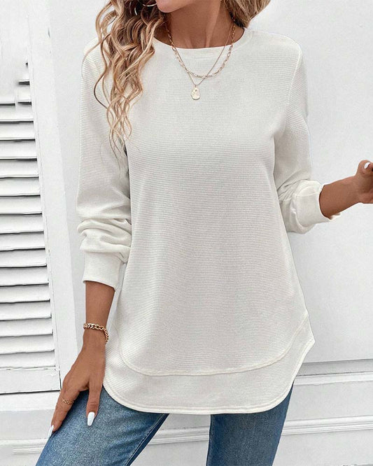 Alisa - Comfortabele top met lange mouwen
