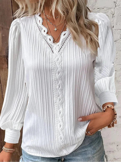 Lilly - Elegante Geplooide Blouse
