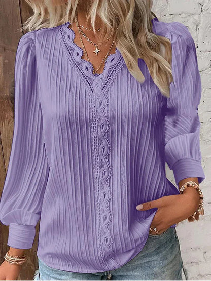 Lilly - Elegante Geplooide Blouse
