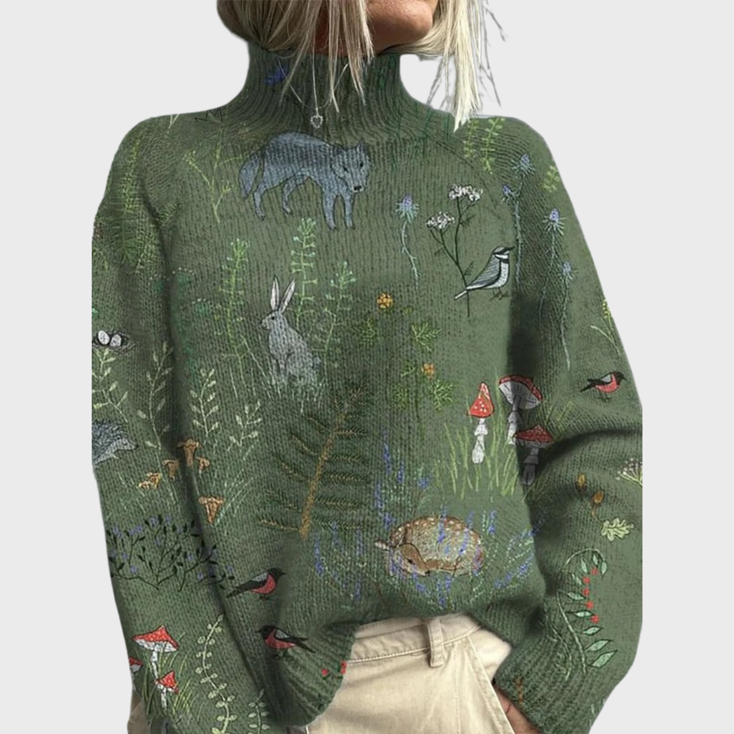 HANA - Artistic Knitted Sweater