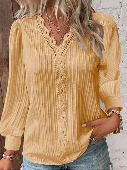 Lilly - Elegante Geplooide Blouse