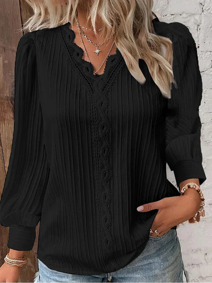 Lilly - Elegante Geplooide Blouse
