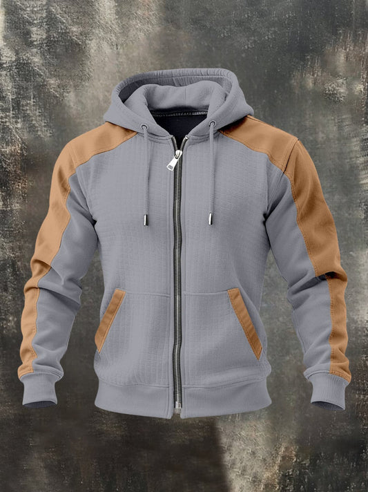 LOUIS™ | BICOLOR SWEATER MET RITS