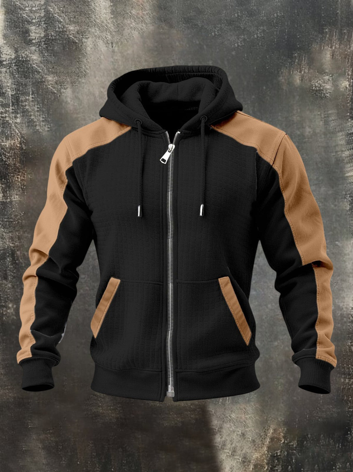 LOUIS™ | BICOLOR SWEATER MET RITS