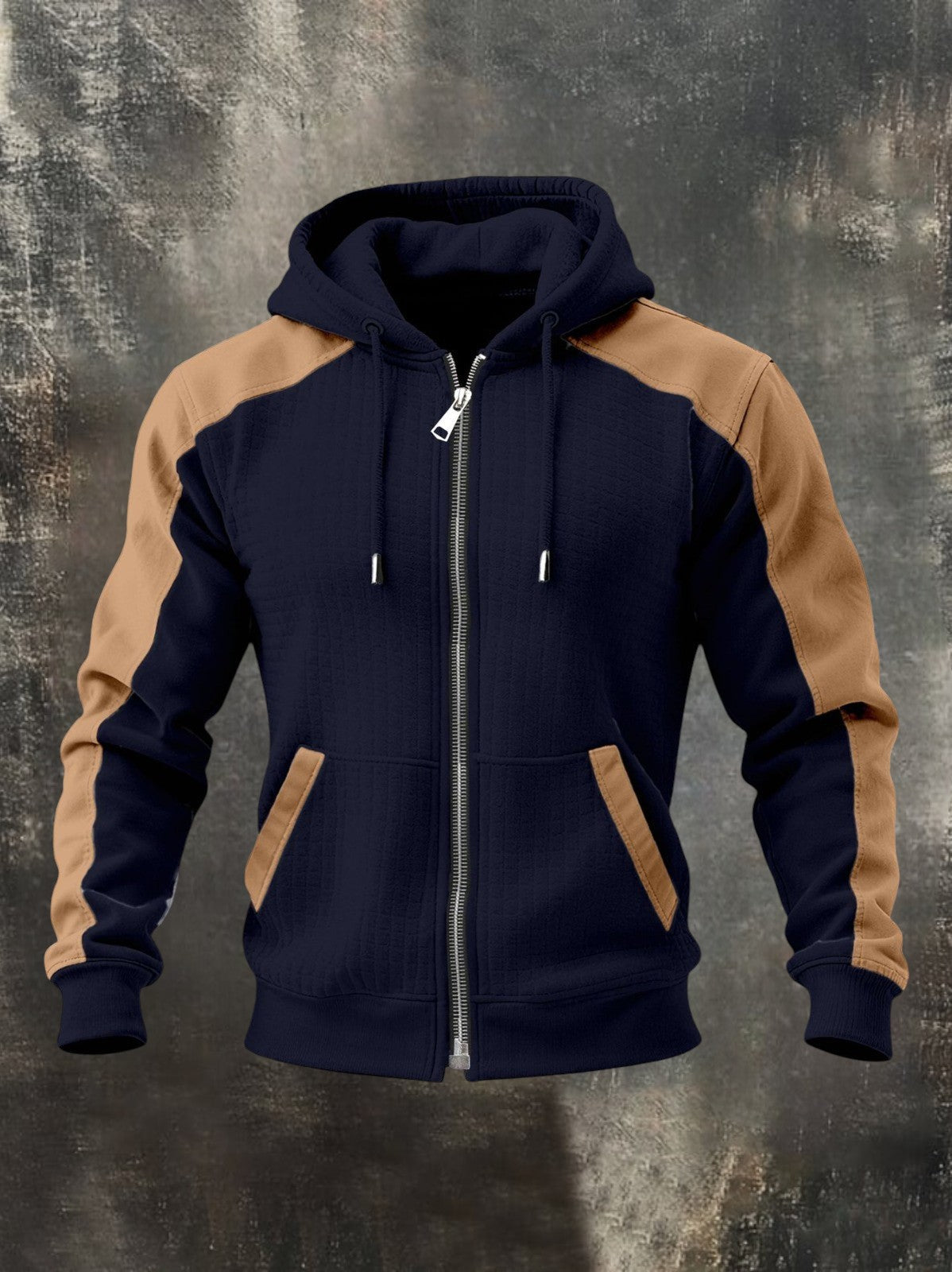 LOUIS™ | BICOLOR SWEATER MET RITS