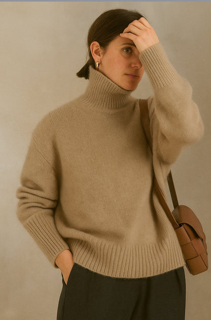 Isabella - Opstaande Cashmere Sjaal