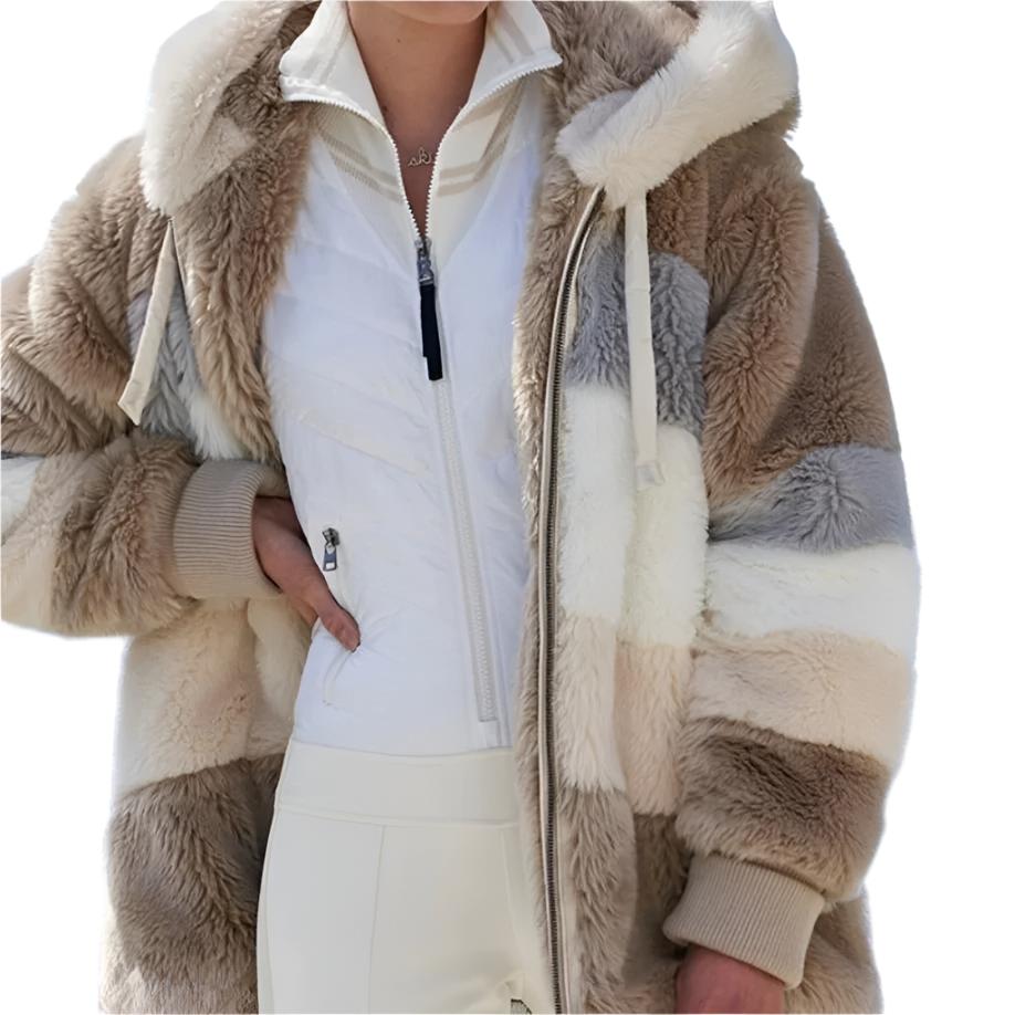 Harper | Stijlvol fleecevest met capuchon