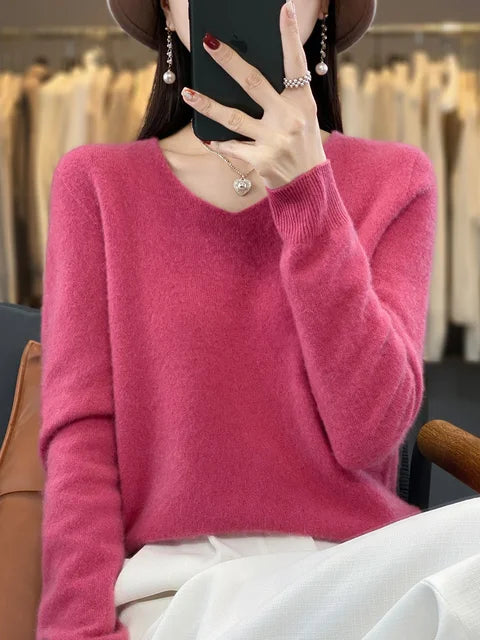 Adèle - Ruimvallende wollen trui