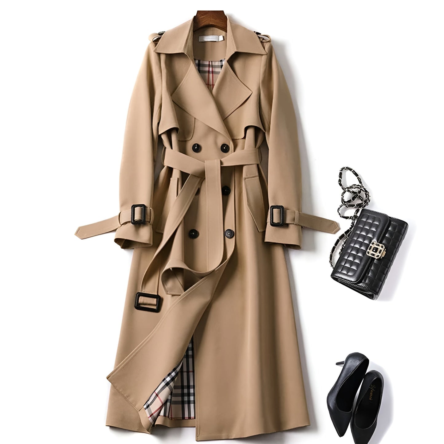 Helena - Elegante herfsttrenchcoat