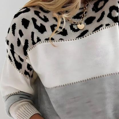 Charlene - Casual Luipaard Trui